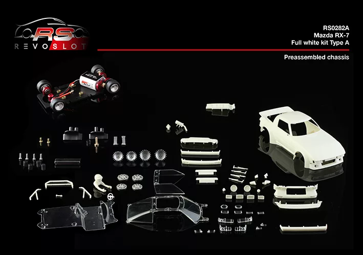 RS0282A Mazda RX-7 white kit